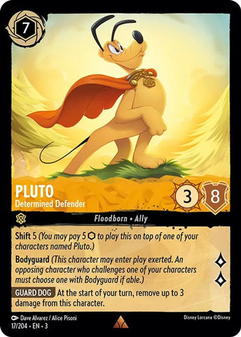 Pluto - Determined Defender / Rare / LOR3