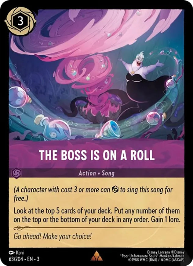 The Boss is on a Roll / Rare / LOR3