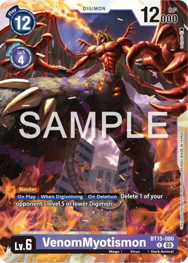 VenomMyotismon / Rare / BT15