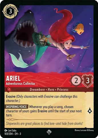 Ariel - Adventurous Collector / Super Rare / LOR3