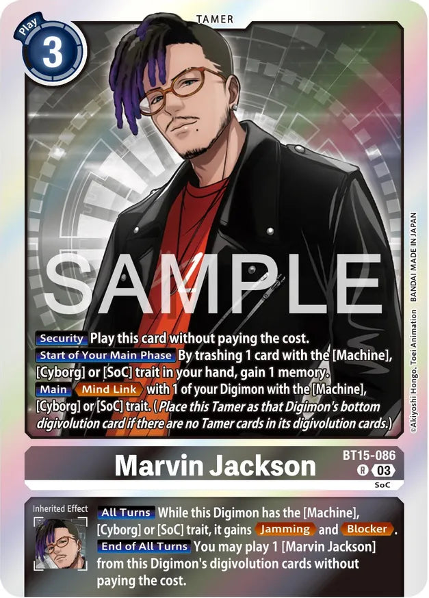 Marvin Jackson / Rare / BT15