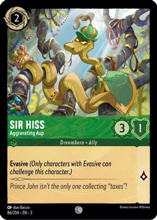 Sir Hiss - Aggravating Asp / Common / LOR3