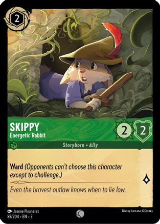 Skippy - Energetic Rabbit / Common / LOR3