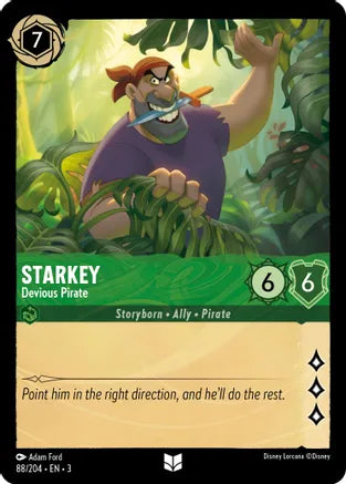 Starkey - Devious Pirate / Uncommon / LOR3 (FOIL)