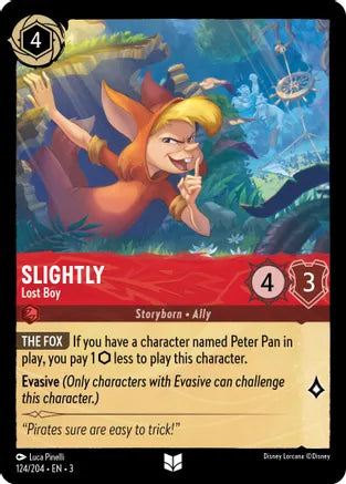 Slightly - Lost Boy / Uncommon / LOR3 (FOIL)