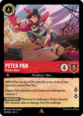 Peter Pan - Pirate's Bane / Rare / LOR3