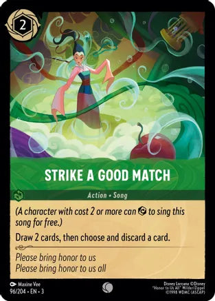 Strike a Good Match / Common / LOR3