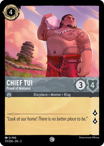 Chief Tui - Proud of Motunui / Common / LOR3