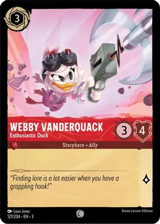 Webby Vanderquack - Enthusiastic Duck / Common / LOR3