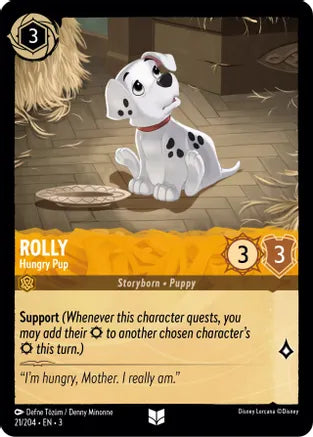 Rolly - Hungry Pup / Uncommon / LOR3