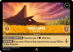 Pride Lands - Pride Rock / Rare / LOR3