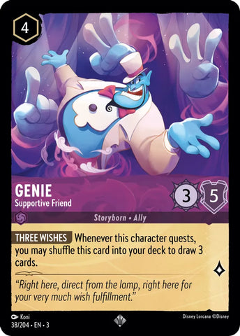 Genie - Supportive Friend / Super Rare / LOR3