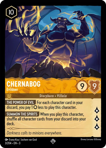 Chernabog - Evildoer / Super Rare / LOR3