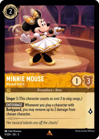 Minnie Mouse - Musical Artist / Rare / LOR3