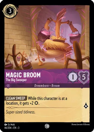Magic Broom - The Big Sweeper / Common / LOR3