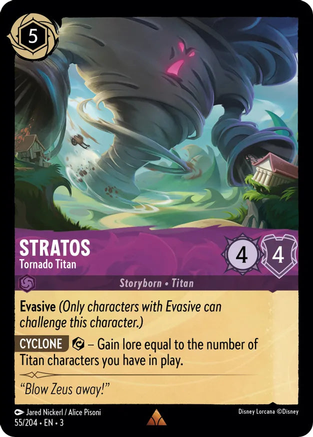 Stratos - Tornado Titan / Rare / LOR3