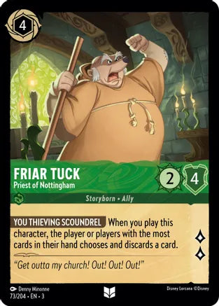 Friar Tuck - Priest of Nottingham / Uncommon / LOR3