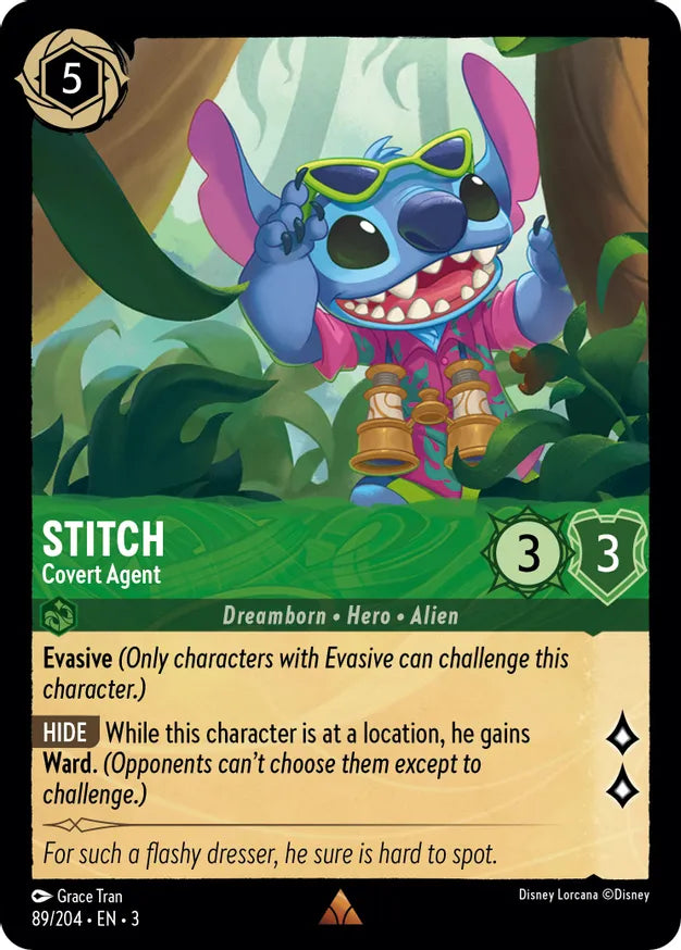 Stitch - Covert Agent / Rare / LOR3