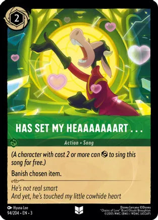 Has Set My Heaaaaaaart . . .  / Uncommon / LOR3 (FOIL)
