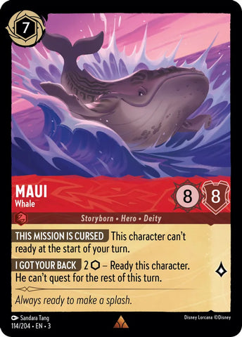 Maui - Whale / Rare / LOR3