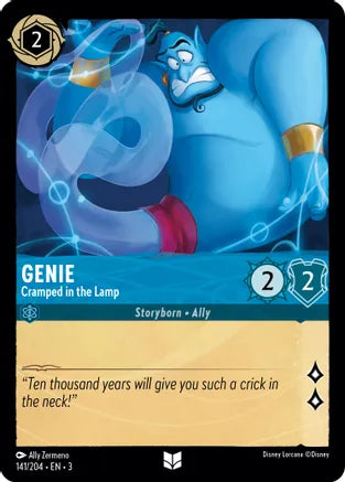 Genie - Cramped in the Lamp / Uncommon / LOR3 (FOIL)