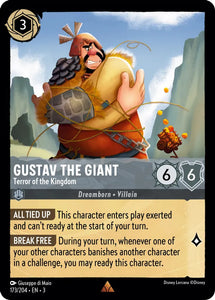 Gustav the Giant - Terror of the Kingdom / Rare / LOR3