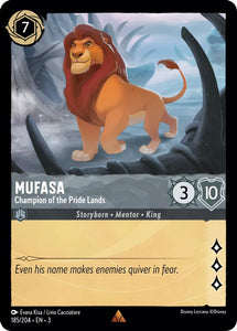 Mufasa - Champion of the Pride Lands / Rare / LOR3