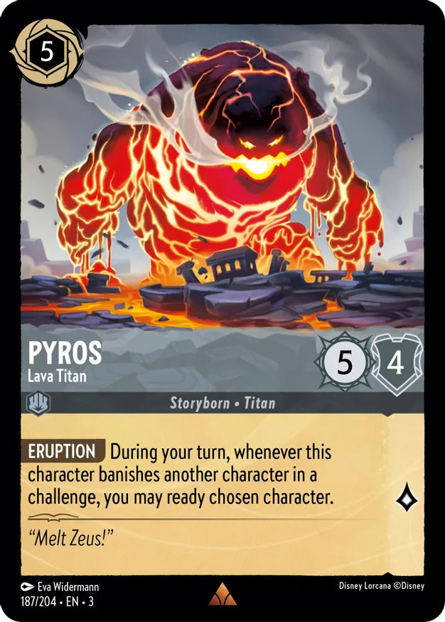 Pyros - Lava Titan / Rare / LOR3