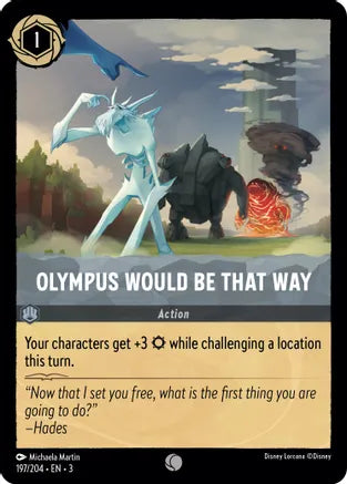 Olympus Would Be That Way / Common / LOR3