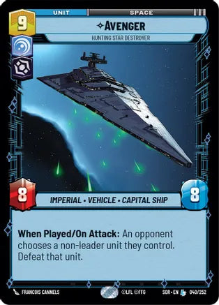 Avenger - Hunting Star Destroyer / Legendary / SOR