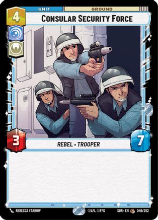Consular Security Force (046/252) - Spark of Rebellion