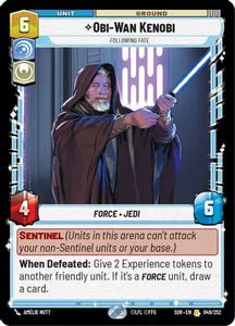 Obi-Wan Kenobi - Following Fate / Rare / SOR