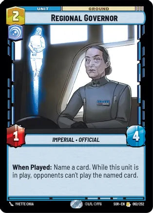 Regional Governor / Rare / SOR
