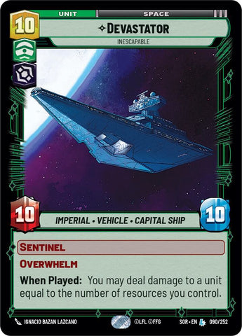 Devastator - Inescapable / Legendary / SOR