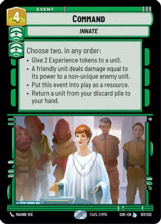 Command / Legendary / SOR