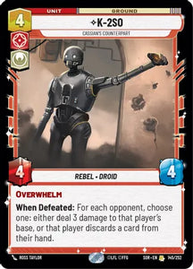 K-2SO - Cassian's Counterpart / Rare / SOR