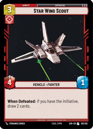 Star Wing Scout (163/252) - Spark of Rebellion