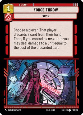 Force Throw (167/252) - Spark of Rebellion