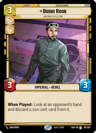 Bodhi Rook - Imperial Defector / Rare / SOR