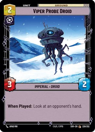 Viper Probe Droid (228/252) - Spark of Rebellion