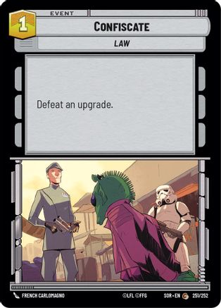 Confiscate (251/252) - Spark of Rebellion