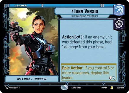 Iden Versio - Inferno Squad Commander / Rare / SOR