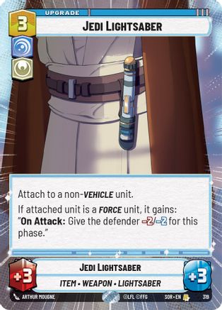 Jedi Lightsaber (Hyperspace) (319) - Spark of Rebellion