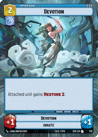 Devotion (Hyperspace) (335) - Spark of Rebellion Foil