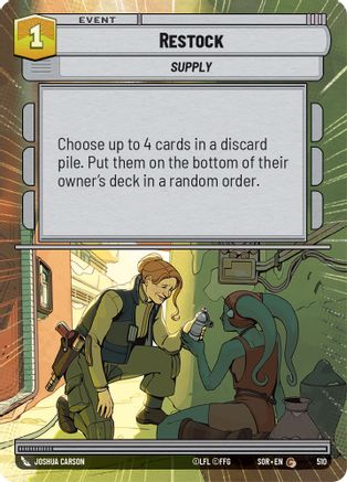 Restock (Hyperspace) (510) - Spark of Rebellion Foil