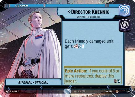 Director Krennic - Aspiring to Authority (Hyperspace) (269) - Spark of Rebellion