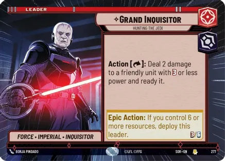 Grand Inquisitor - Hunting the Jedi (Hyperspace) / Rare / SOR