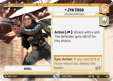 Jyn Erso - Resisting Oppression (Hyperspace) (284) - Spark of Rebellion