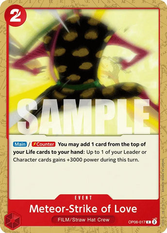 Meteor-Strike of Love / Common / OP06