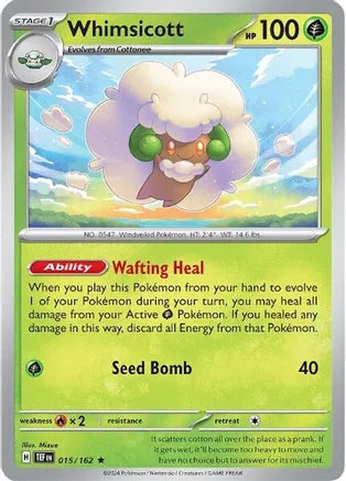 Whimsicott / Rare / TEF